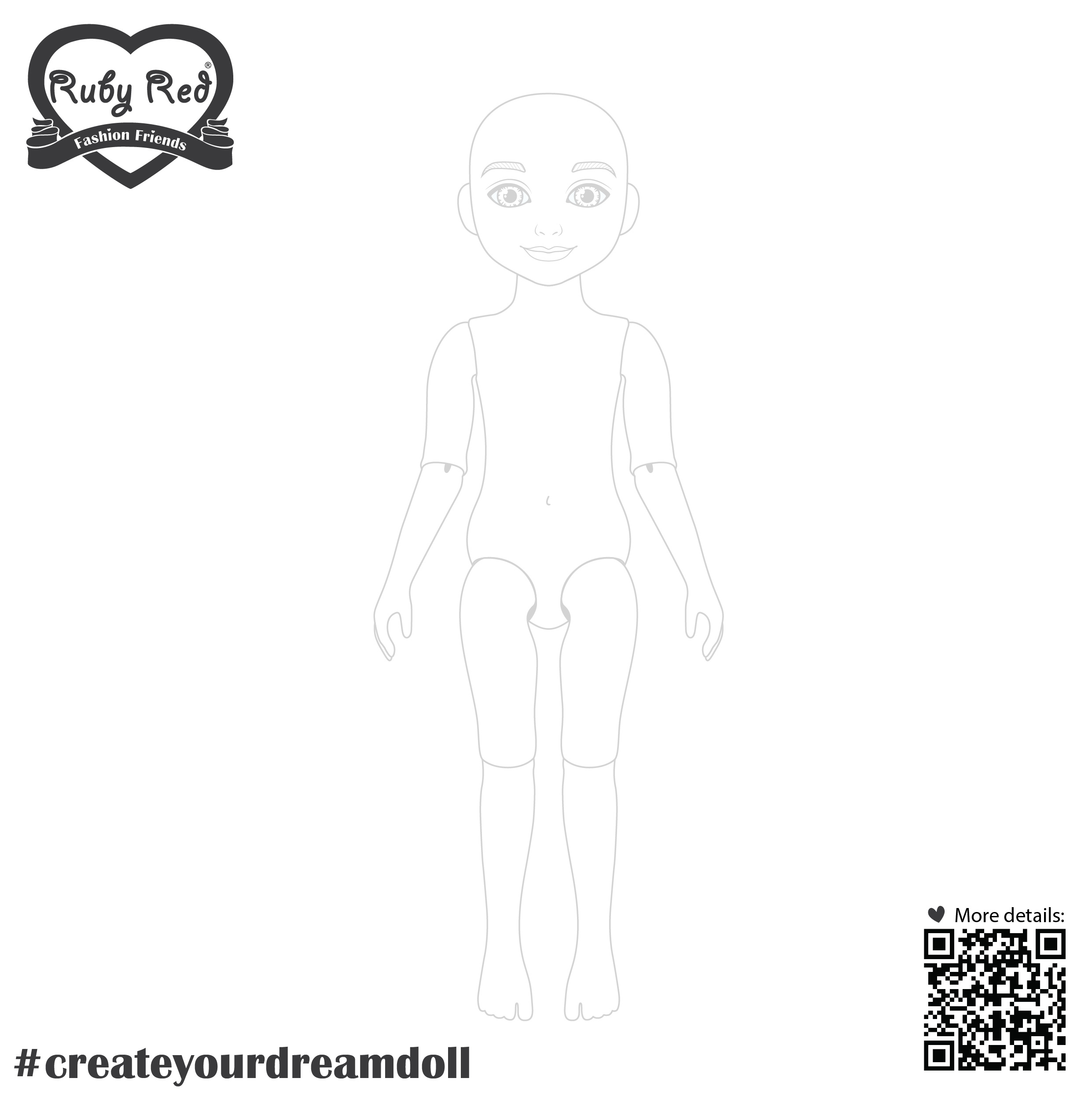 Create Your Dream Doll template